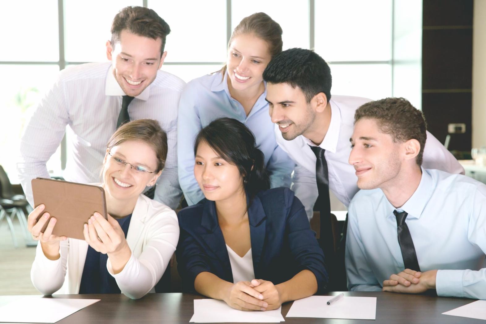Workshop participant reviewing personal budget planning materials
